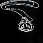 collier one piece luffy silver 3