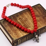 collier perles barbe blanche one piece 2
