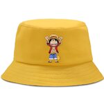 bob one piece luffy happy jaune