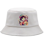 bob one piece luffy coloré beige