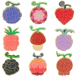 broches one piece devil fruits gold
