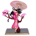 figuirne one piece boa hancock umbrella rose 3