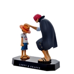 figurine one piece luffy shanks commencement 2