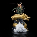 figurine one piece zoro gold dragon 1