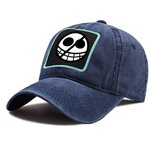 casquette one piece logo doflamingo bleu marine