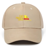 casquette one piece pirate king brun