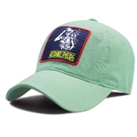casquette one piece strawhat luffy verte claire