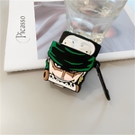 coque airpods one piece zoro face 2