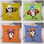 housse coussin mugiwara panda one piece 2