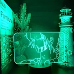 lampe 3d one piece portgas ace visage face 1