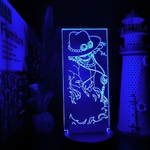 lampe 3d one piece portgas ace fire 4