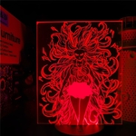 lampe 3d one piece carrot sulong red