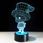 lampe 3d one piece tony chopper bleu