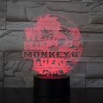 lampe 3d one piece luffy arena tour rouge