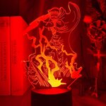 lampe 3d one piece trafalgar law rouge