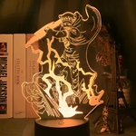 lampe 3d one piece trafalgar law orange