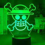 lampe 3d one piece logo vert