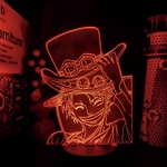 lampe 3d one piece luffy hats 1