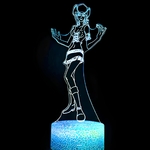 lampe 3d one piece miss all sunday blue