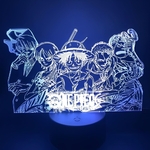 lampe 3d one piece mugiwara 2 bleu 3