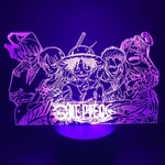lampe 3d one piece mugiwara 2 violet
