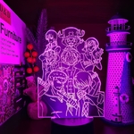 lampe 3d one piece seven mugiwara 3