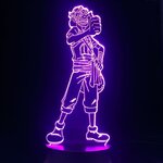 lampe 3d one piece usopp violet