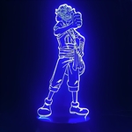 lampe 3d one piece usopp bleu
