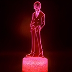 lampe 3d one piece vinsmoke sanji red