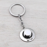 porte cles one piece chapeau portgas ace argent