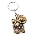 porte cles one piece mugiwara wanted monkey luffy