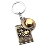 porte cles one piece mugiwara wanted portgas ace