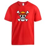 t shirt one piece logo rouge