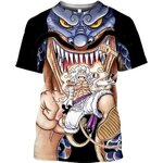 t shirt one piece luffy kaido