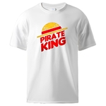 t shirt one piece pirate king blanc