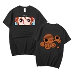 t shirt one piece pirate nami black
