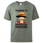 t shirt one piece protect nakama luffy kaki