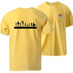 t shirt one piece mugiwara shadows jaune