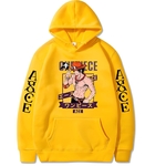 sweatshirt one piece ace asce yellow
