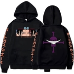 sweatshirt one piece ace marine ford black