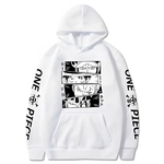 sweatshirt one piece alliance blanc