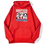 sweatshirt hoodie one piece brother nakama rouge