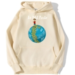 sweatshirt hoodie one piece petit pirate beige