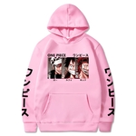 sweatshirt one piece luffy law kid pink