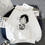 sweatshirt one piece monkey luffy pad 1
