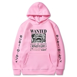 sweatshirt one piece luffy wanted gear 5 pink