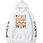 sweatshirt one piece mugiwara eyes white
