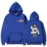 sweatshirt one piece neverules luffy blue
