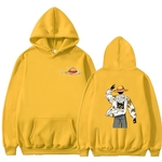 sweatshirt one piece neverules luffy yellow