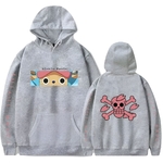 sweatshirt one piece pirate chopper gris